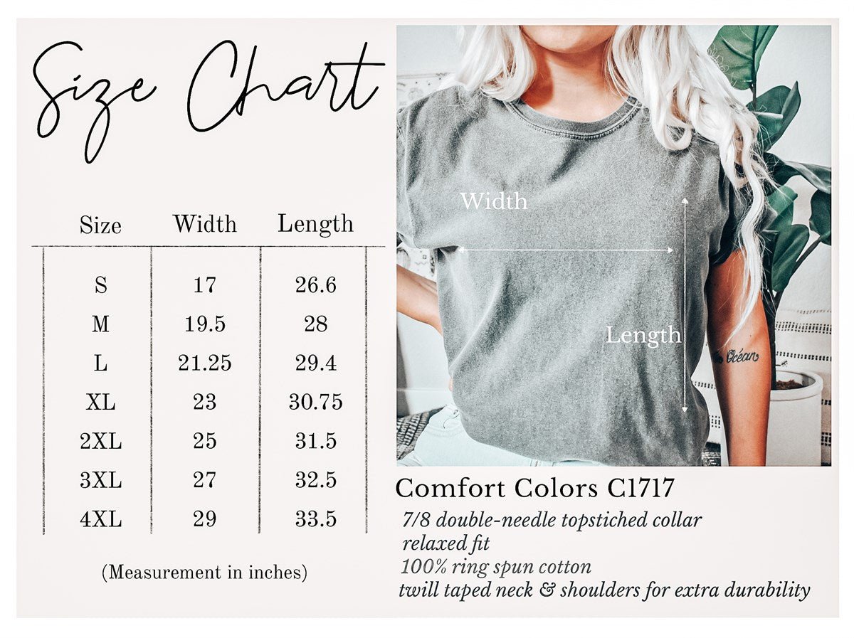 Butterflies and Bible Verses Comfort Colors Tshirt